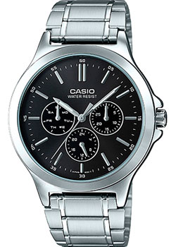 Японские наручные  мужские часы Casio MTP-V300D-1A. Коллекция Analog
