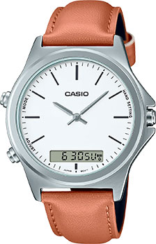 Японские наручные  мужские часы Casio MTP-VC01L-7E. Коллекция Ana-Digi
