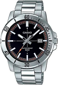 Японские наручные  мужские часы Casio MTP-VD01D-1E2. Коллекция Analog