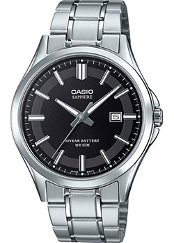 Японские наручные  мужские часы Casio MTS-100D-1AVEF. Коллекция Analog