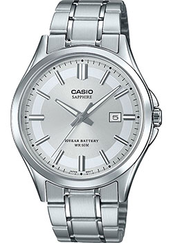 Японские наручные  мужские часы Casio MTS-100D-7AVEF. Коллекция Analog