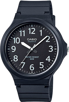 Японские наручные  мужские часы Casio MW-240-1B. Коллекция Analog