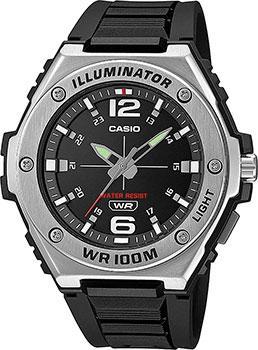 Японские наручные  мужские часы Casio MWA-100H-1AVEF. Коллекция Analog