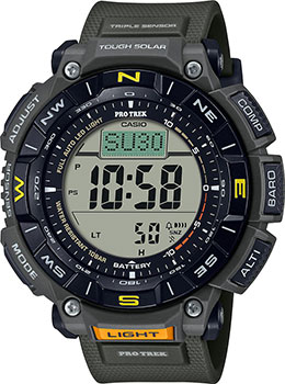 Японские наручные  мужские часы Casio PRG-340-3ER. Коллекция Pro-Trek