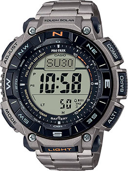 Японские наручные  мужские часы Casio PRG-340T-7ER. Коллекция Pro-Trek