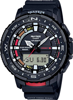Японские наручные  мужские часы Casio PRT-B70-1ER. Коллекция Pro-Trek