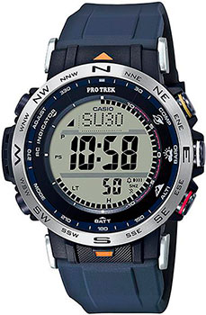 Японские наручные  мужские часы Casio PRW-30AE-2. Коллекция Pro-Trek