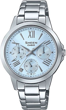 Японские наручные  женские часы Casio SHE-3516D-2AUEF. Коллекция Sheen