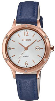 Японские наручные  женские часы Casio SHE-4533PGL-7BUER. Коллекция Sheen