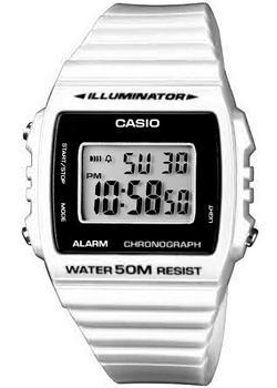 Японские наручные  мужские часы Casio W-215H-7A. Коллекция Digital