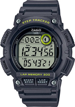 Японские наручные  мужские часы Casio WS-2100H-8A. Коллекция Digital