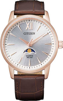 Японские наручные  мужские часы Citizen AK5003-05A. Коллекция Basic