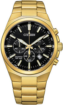 Японские наручные  мужские часы Citizen AN8173-51E. Коллекция Chronograph