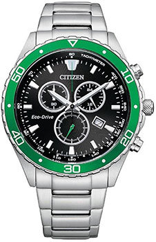 Японские наручные мужские часы Citizen AT2386-55E. Коллекция Eco-Drive