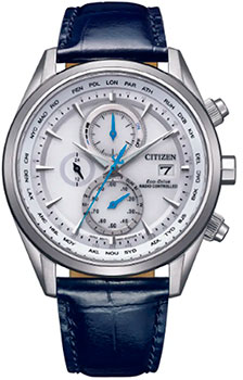 Японские наручные  мужские часы Citizen AT8260-18A. Коллекция Radio Controlled