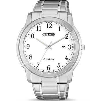Японские наручные  мужские часы Citizen AW1211-80A. Коллекция Eco-Drive