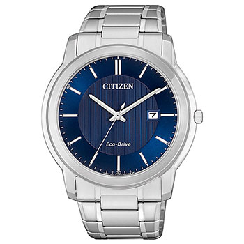 Японские наручные  мужские часы Citizen AW1211-80L. Коллекция Eco-Drive