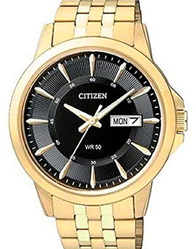 Японские наручные  мужские часы Citizen BF2013-56E. Коллекция Basic
