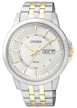 Японские наручные  мужские часы Citizen BF2018-52AE. Коллекция Basic