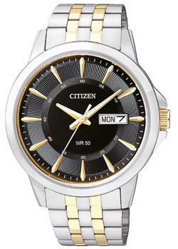 Японские наручные  мужские часы Citizen BF2018-52EE. Коллекция Basic