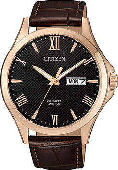 Японские наручные  мужские часы Citizen BF2023-01H. Коллекция Basic