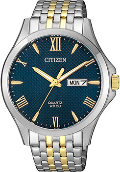 Японские наручные  мужские часы Citizen BF2024-50L. Коллекция Basic