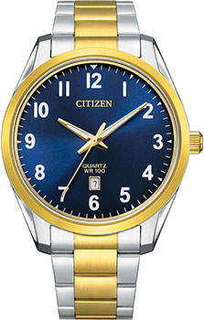 Японские наручные  мужские часы Citizen BI1036-57L. Коллекция Basic