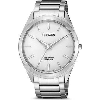 Японские наручные  мужские часы Citizen BJ6520-82A. Коллекция Titanium