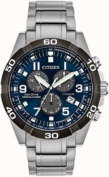 Японские наручные  мужские часы Citizen BL5558-58L. Коллекция Super Titanium