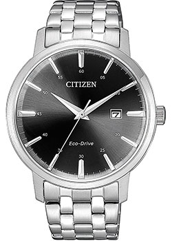 Японские наручные  мужские часы Citizen BM7460-88E. Коллекция Eco-Drive
