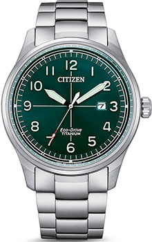 Японские наручные  мужские часы Citizen BM7570-80X. Коллекция Super Titanium