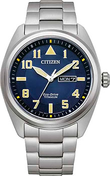 Японские наручные  мужские часы Citizen BM8560-88LE. Коллекция Super Titanium