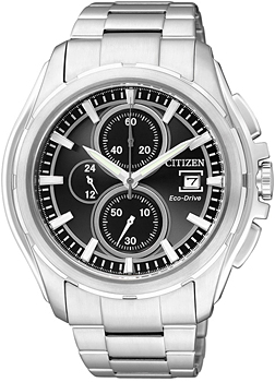 Японские наручные мужские часы Citizen CA0270-59F. Коллекция Eco-Drive