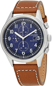 Японские наручные  мужские часы Citizen CA0621-05L. Коллекция Chronograph
