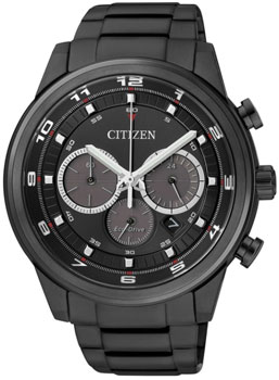 Японские наручные  мужские часы Citizen CA4035-57E. Коллекция Eco-Drive