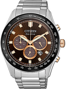 Японские наручные  мужские часы Citizen CA4456-83X. Коллекция Eco-Drive