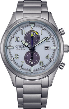 Японские наручные  мужские часы Citizen CA7028-81A. Коллекция Eco-Drive