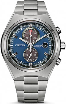 Японские наручные  мужские часы Citizen CA7090-87L. Коллекция Eco-Drive