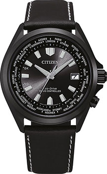 Японские наручные  мужские часы Citizen CB0225-14E. Коллекция Radio Controlled