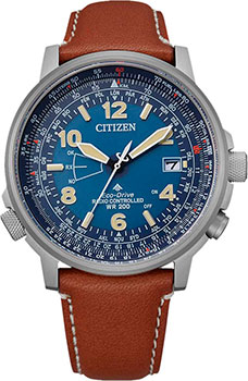 Японские наручные  мужские часы Citizen CB0240-11L. Коллекция Radio Controlled