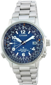 Японские наручные  мужские часы Citizen CB0240-88L. Коллекция Radio Controlled