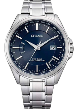 Японские наручные  мужские часы Citizen CB0250-84L. Коллекция Radio Controlled