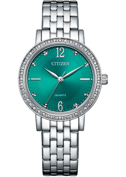 Японские наручные  женские часы Citizen EL3100-55Z. Коллекция Elegance