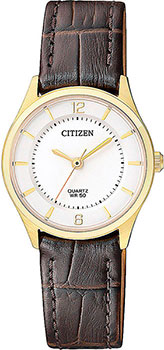 Японские наручные  женские часы Citizen ER0203-00B. Коллекция Classic