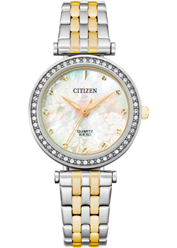 Японские наручные  женские часы Citizen ER0214-54D. Коллекция Elegance