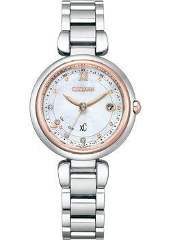 Японские наручные  женские часы Citizen ES9466-65W. Коллекция xC