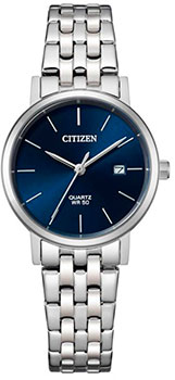 Японские наручные  женские часы Citizen EU6090-54L. Коллекция Basic