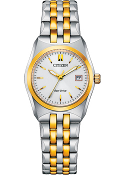 Японские наручные  женские часы Citizen EW2299-50A. Коллекция Eco-Drive