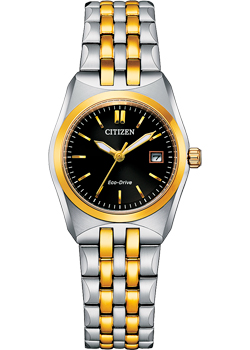 Японские наручные  женские часы Citizen EW2299-50E. Коллекция Eco-Drive