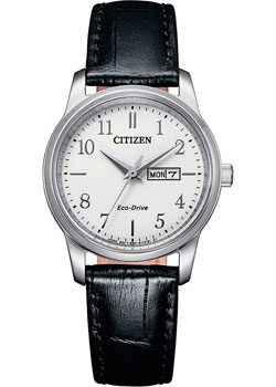 Японские наручные  женские часы Citizen EW3260-17AE. Коллекция Eco-Drive